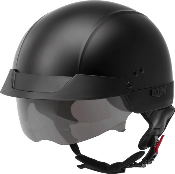 GMAX HH-75 HALF HELMET MATTE BLACK XS H1750073