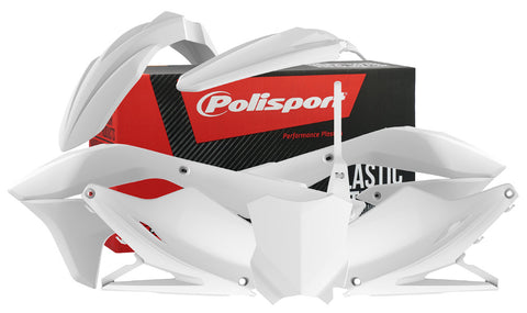 POLISPORT PLASTIC BODY KIT WHITE 90690